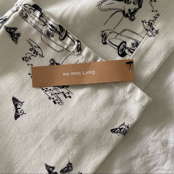 New Reformation Joyride High Rise Straight Jeans Size 24 - Picture 12 of 14